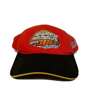 Vintage Adjustable Advance Auto Parts Super Dirt Series Racing Hat